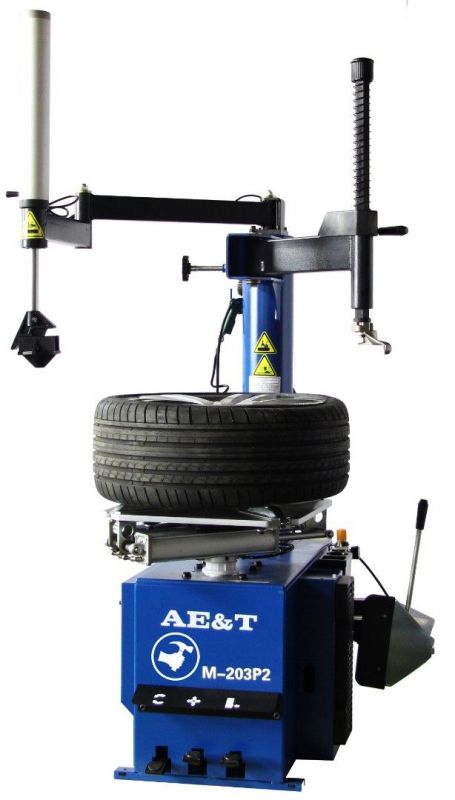 Шиномонтажный станок легковой Aе&T M-203ВР2, полуавтоматический, с наддувом, 220В