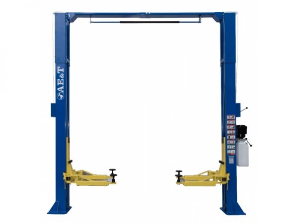 Подъемник двухстоечный автомобильный 4 тонны AE&T S4D-2, электрогидравлический, 220В